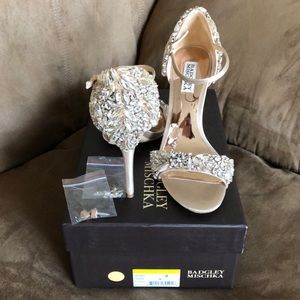 Tampa embellished heel evening shoe Clearance